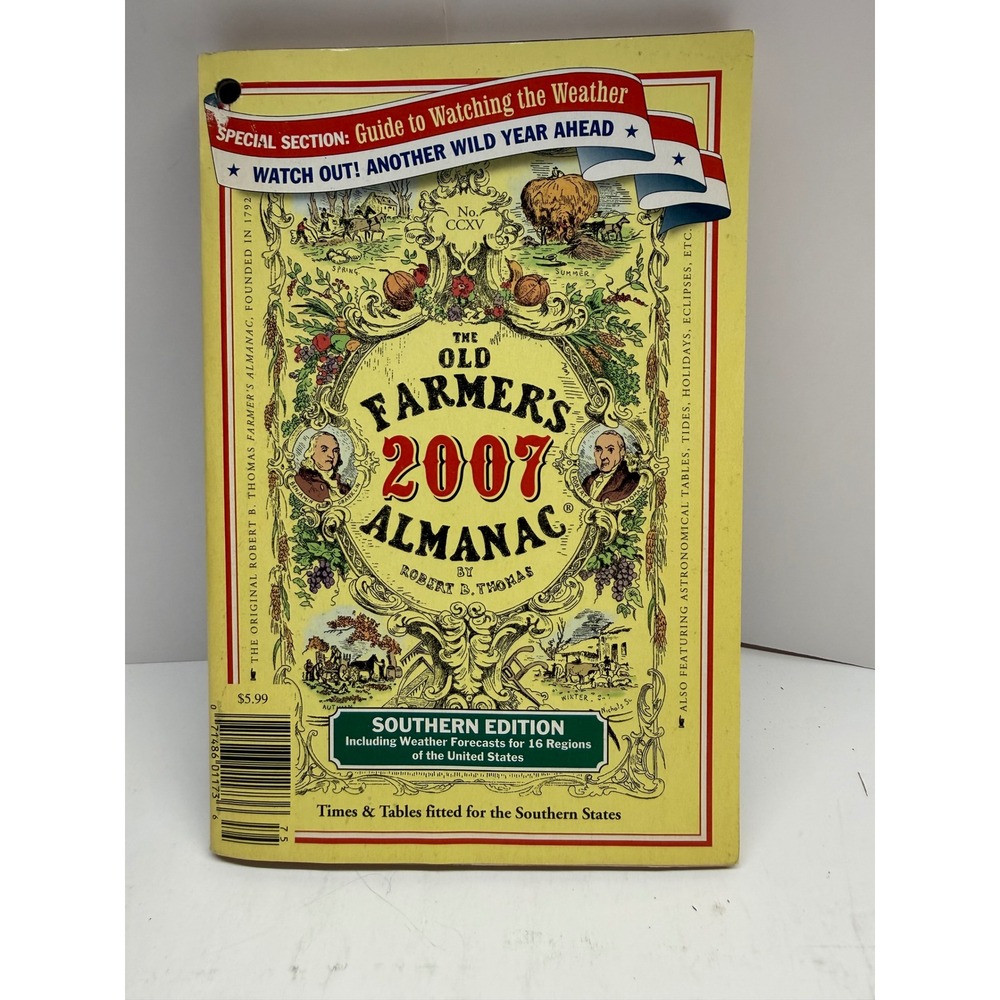 The Old Farmer's Almanac 2007 Southern Edition Robert B Thomas Weather Forecasts